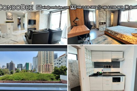 Condo à Watthana, Bangkok, Thaïlande, 2 chambres № 201079 - photo 1
