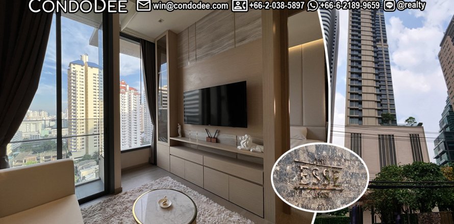Condo à Watthana, Bangkok, Thaïlande, 1 chambre № 201084