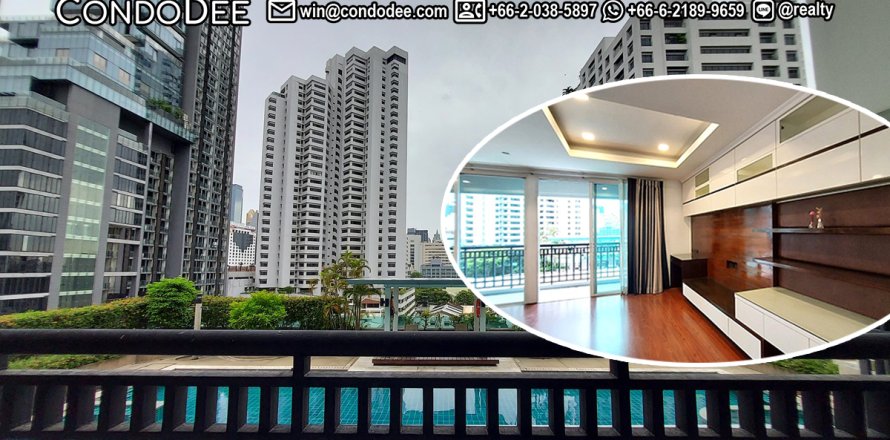 Condo à Watthana, Bangkok, Thaïlande, 1 chambre № 201083
