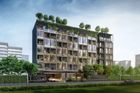 Condo in Watthana, Bangkok, Thailand, 2 bedrooms  № 167560