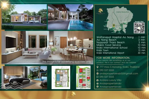 Villa in Krabi, Thailand 3 bedrooms № 167558 - photo 30
