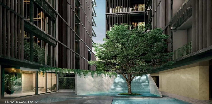 Condo à Bangkok, Thaïlande, 2 chambres  № 165781