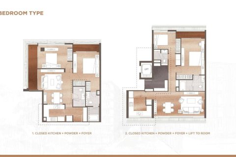 Condo à Bangkok, Thaïlande, 2 chambres  № 165781 - photo 11