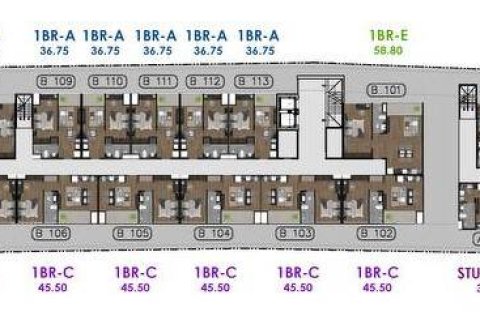 Condo à Rawai, Thaïlande, 2 chambres  № 165777 - photo 17