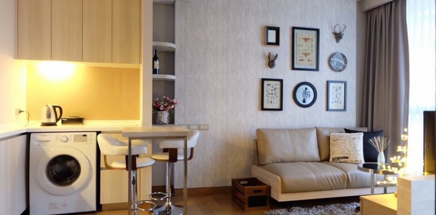 Condo à Bangkok, Thaïlande, 1 chambre № 143666