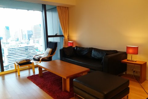 Condo à Yan Nawa, Bangkok, Thaïlande, 2 chambres № 143664 - photo 1