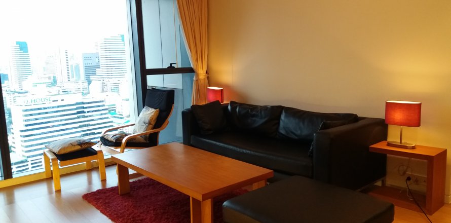 Condo à Yan Nawa, Bangkok, Thaïlande, 2 chambres № 143664