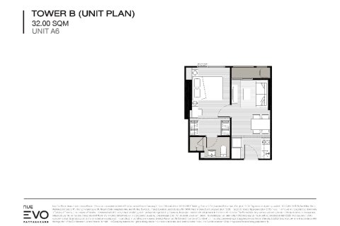 Кондоминиум с 1 спальней в Бангкоке, Таиланд № 165177 - фото 14