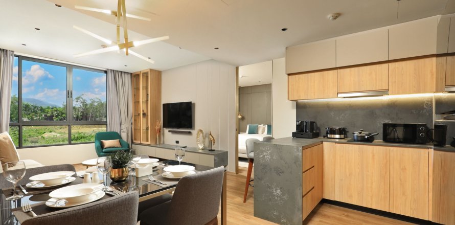 Condo in Phuket, Thailand, 2 bedrooms  № 154246
