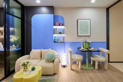 Кондоминиум с 2 спальнями в Суан Луанге, Бангкок, Таиланд № 140750 - фото 1