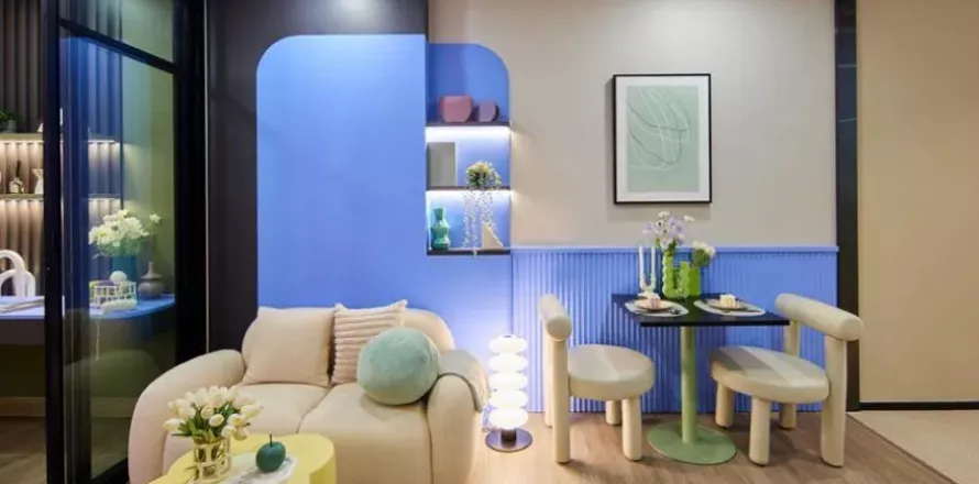 Кондоминиум с 2 спальнями в Суан Луанге, Бангкок, Таиланд № 140750