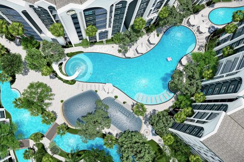 Квартира в Паттайе, Таиланд с 2 комнатами  № 159757 - фото 17