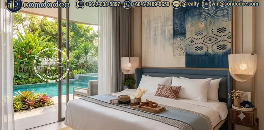 Condo à Bangkok, Thaïlande, 1 chambre  № 201887