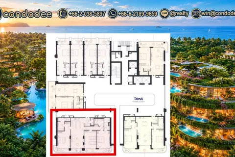 Condo à Bangkok, Thaïlande, 3 chambres № 201884 - photo 8