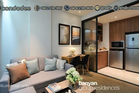 Studio dans le Condo à Bangkok, Thaïlande № 201885 - photo 6