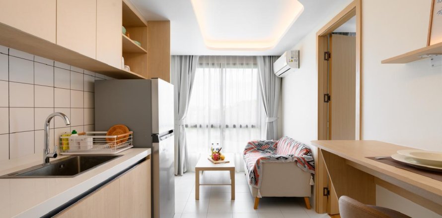 Квартира в Паттайе, Таиланд с 2 комнатами  № 164945