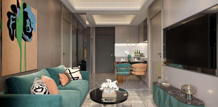 Квартира в Паттайе, Таиланд с 3 комнатами № 164943