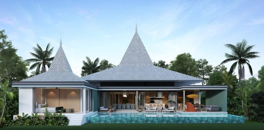 Villa on Layan Beach, Thailand 4 bedrooms № 166507