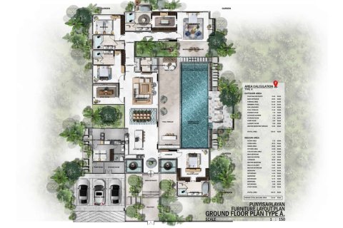 Villa on Layan Beach, Thailand 4 bedrooms № 166507 - photo 19