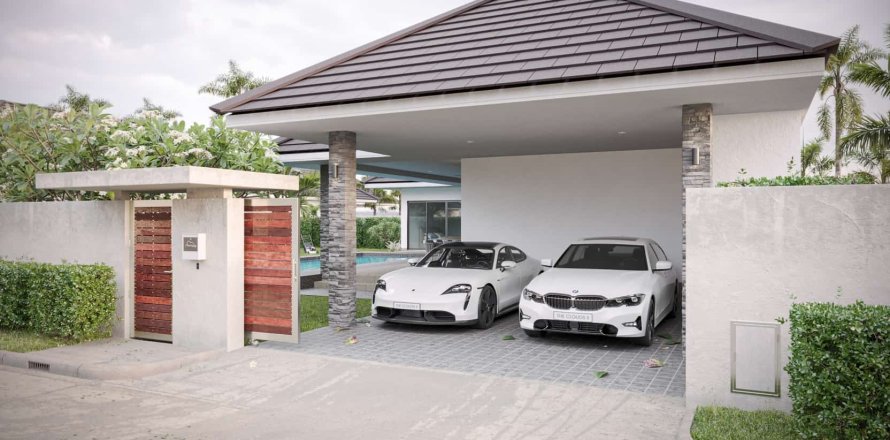 Villa à Hua Hin, Thaïlande 3 chambres № 166508