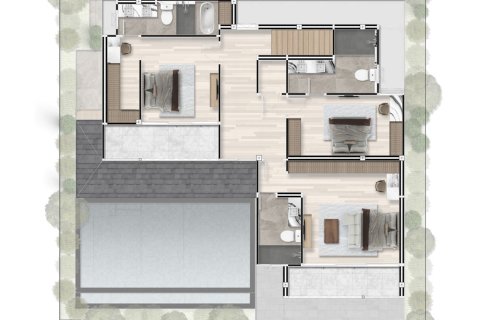 Villa auf Jomtien Beach, Pattaya, Thailand 3 Schlafzimmer № 222630 - Foto 16