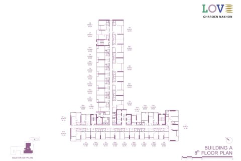 Eigentumswohnung in Bangkok, Thailand, 1 Schlafzimmer № 222632 - Foto 10
