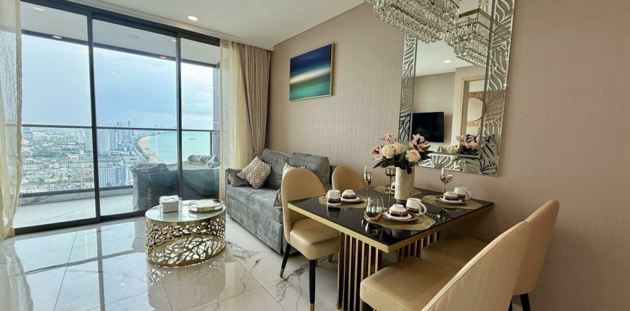 Квартира в Паттайе, Таиланд с 2 комнатами № 172409