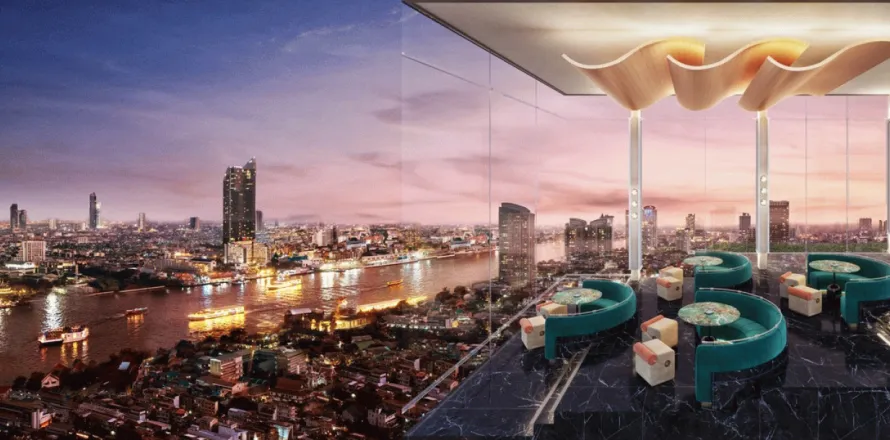 Appartement à Bangkok, Thaïlande 2 chambres № 118155