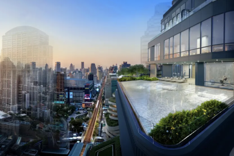 Кондоминиум с 2 спальнями в Ваттхане, Бангкок, Таиланд № 151538 - фото 4