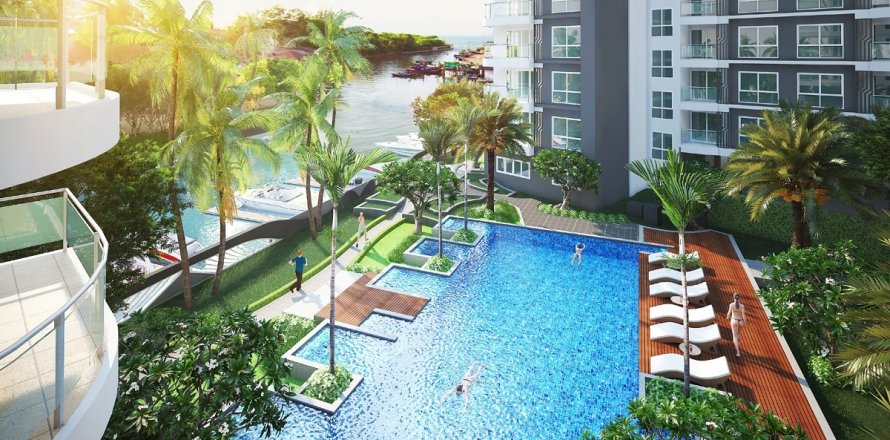 Studio à Pattaya, Thaïlande № 165498