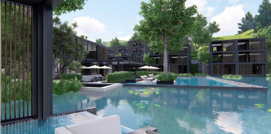 Condominio de 2 dormitorios en Kamala, Tailandia № 233673
