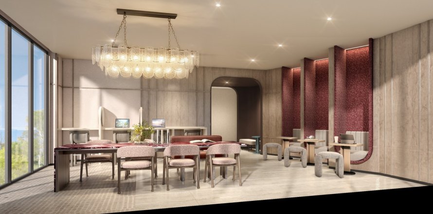 Condo à Bangkok, Thaïlande, 1 chambre № 233672