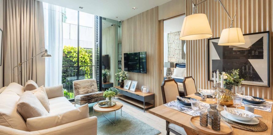 Condo à Bangkok, Thaïlande, 1 chambre  № 166969