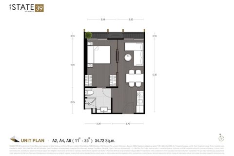 Condo in Bangkok, Thailand, 1 bedroom  № 166970 - photo 8