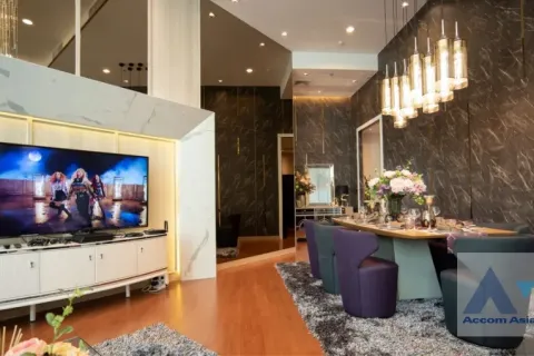 Penthouse in Huai Khwang, Bangkok, Thailand 2 Schlafzimmer № 218635 - Foto 3