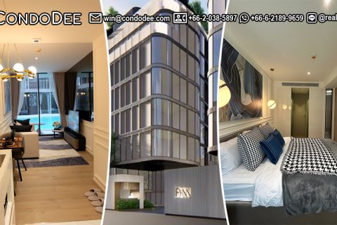 คอนโดมิเนียมในคลองเตย, กรุงเทพฯ, ประเทศไทย, 2 ห้องนอน № 200923