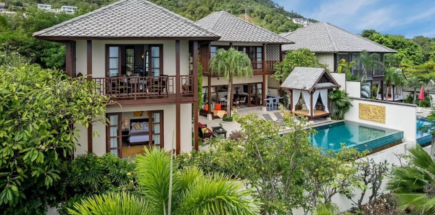 Вилла в Самуи, Таиланд с 4 спальнями № 171220