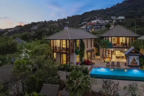 Вилла в Самуи, Таиланд с 4 спальнями № 171220 - фото 6