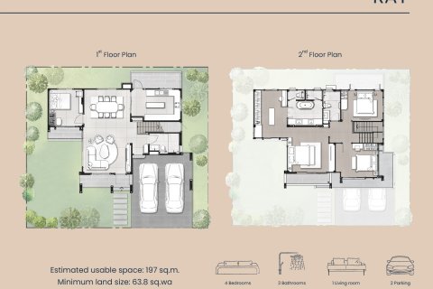 Villa in Pattaya, Thailand 4 bedrooms № 165345 - photo 10