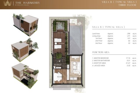 Villa in Bang Tao, Thailand 3 bedrooms № 165346 - photo 14