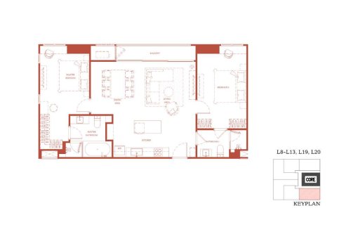 Condo in Bangkok, Thailand, 2 bedrooms  № 165342 - photo 10