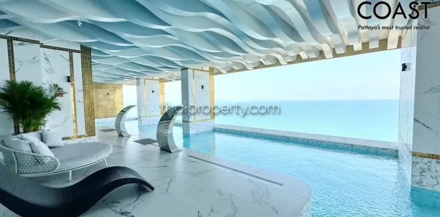 Condominio de 1 dormitorio en Jomtien Beach, Pattaya, Tailandia № 212460