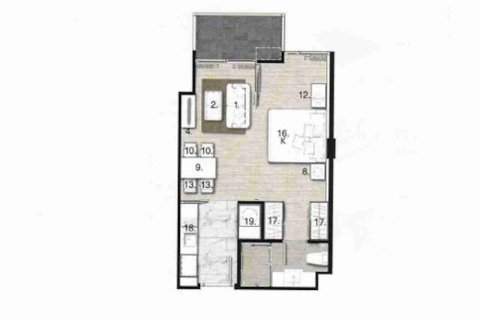 Condo in Bangkok, Thailand, 1 bedroom № 183653 - photo 14