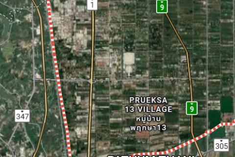 Terrain à Khlong Luang, Thaïlande 70400 m2 № 161342 - photo 2
