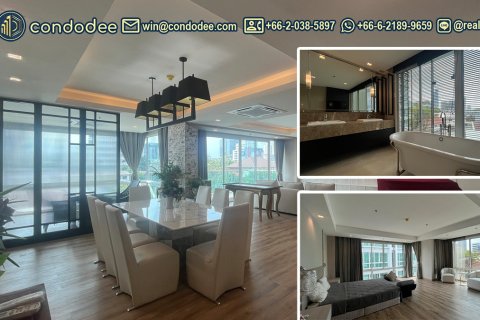 Condo à Khlong Toei, Bangkok, Thaïlande, 4 chambres № 200735 - photo 1