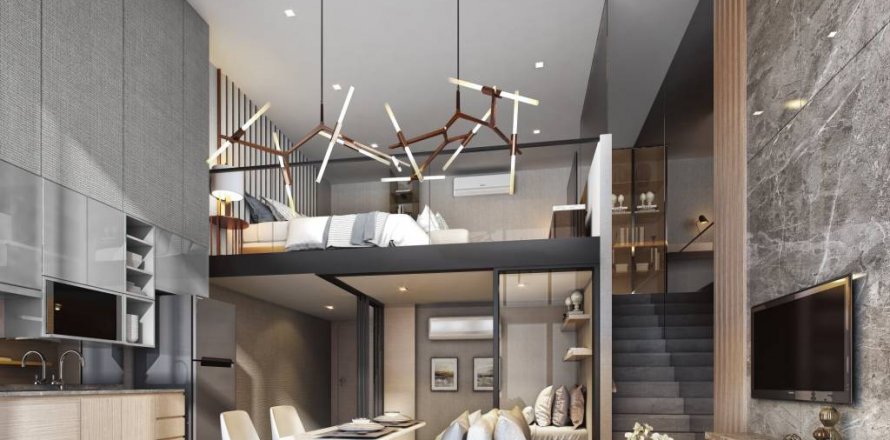 Duplex in Bangkok, Thailand 1 bedroom № 114675