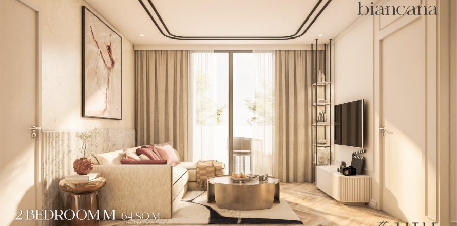 Condo in Phuket, Thailand, 2 bedrooms  № 169525