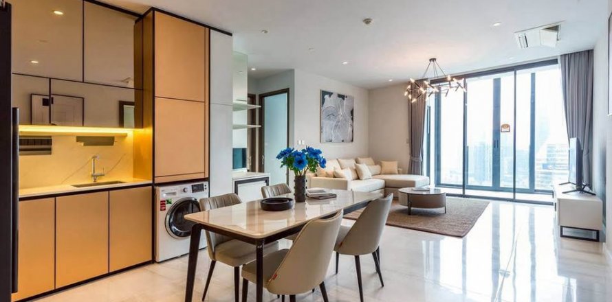 Кондоминиум с 3 спальнями в Сатхоне, Бангкок, Таиланд № 142930