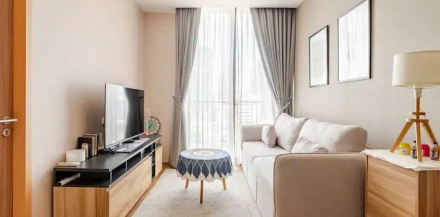 Кондоминиум с 1 спальней в Бангкоке, Таиланд № 114437