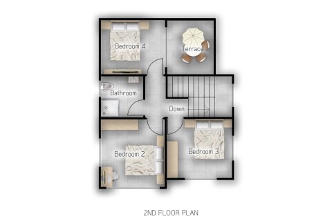 Villa à Chiang Mai, Thaïlande 4 chambres № 146598 - photo 15